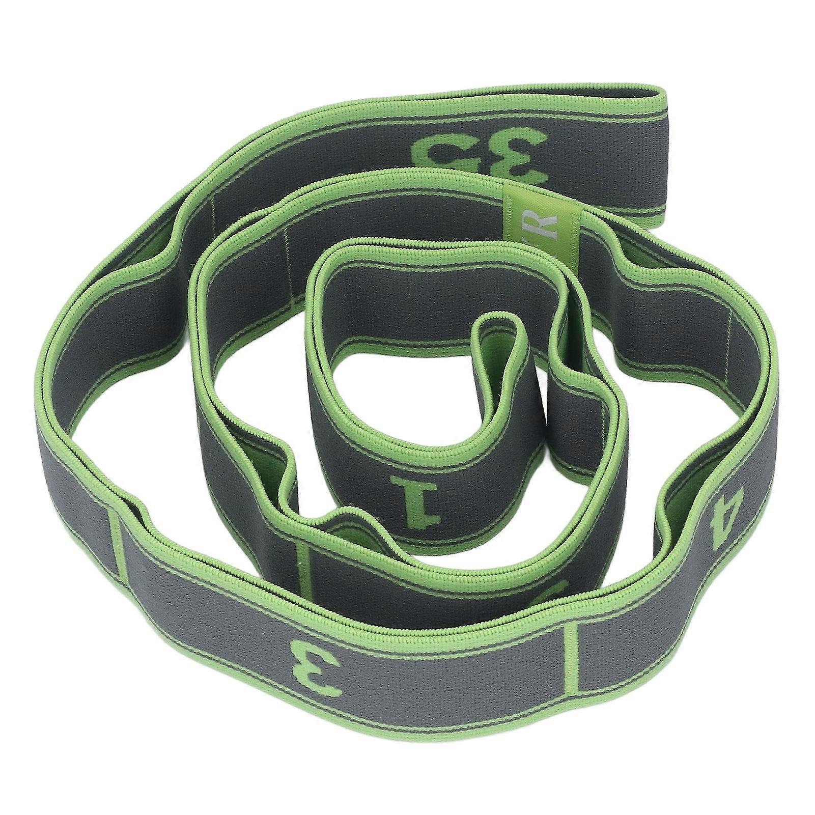 Stretch Band Strap With Number Elastic Stretching Strap For Exercise Fitness Workout