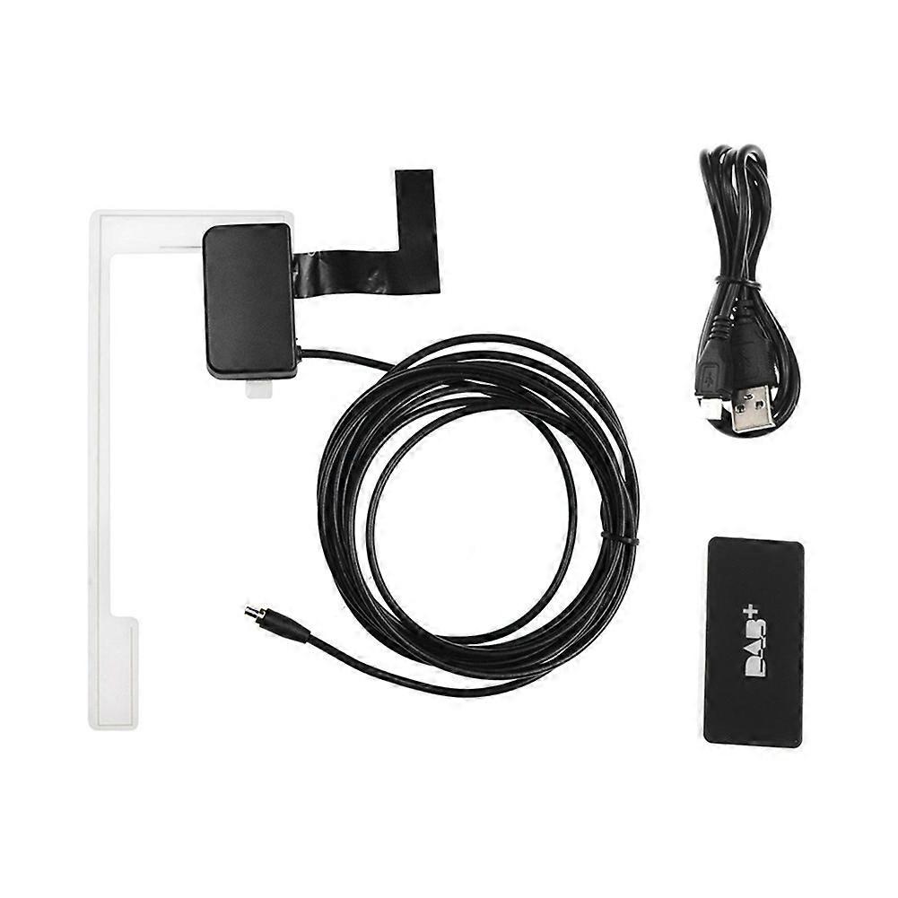 + Antenna per autoradio Android con adattatore USB Ricevitore stereo GPS Lettore Scansione automatica Supporto Elenco canali