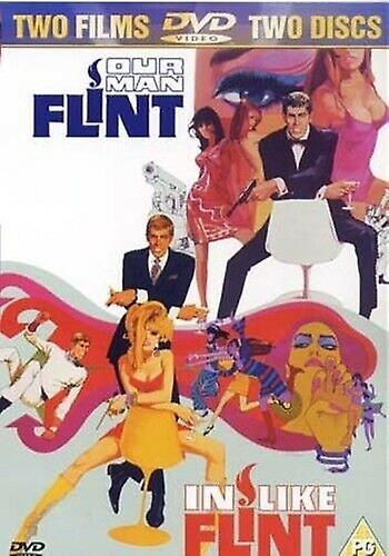 Our Man FlintIn Like Flint DVD (2003) James Coburn Mann (DIR) cert PG 2 discs - Region 2