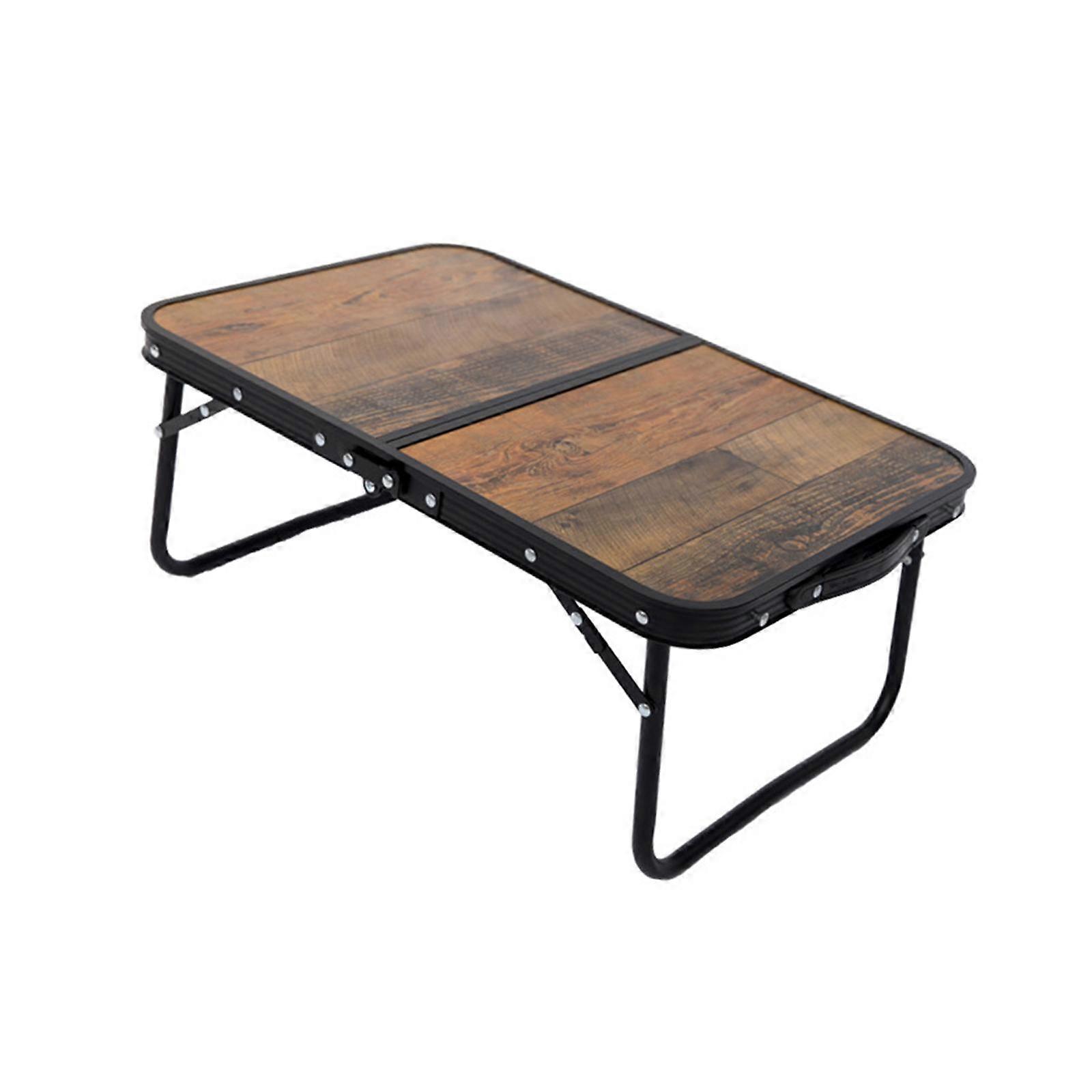 Camping Folding Table with Handle Practical Portable for BBQ Garden Backyard