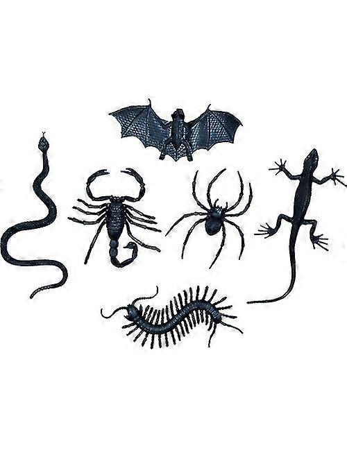 6 Small Halloween Creatures Decorations