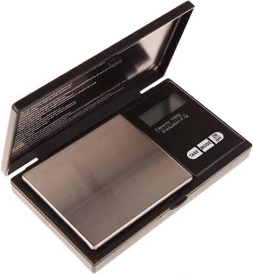Electronic Kitchen Scale, 1000G 0.1G Precision Scale, Pocket Scale, Lcd Touch Screen, Tare Function