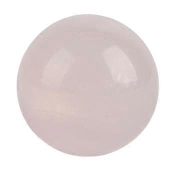 1 pcs Natural Pink Rose Quartz Stone Sphere Crystal Healing Ball YEMAA