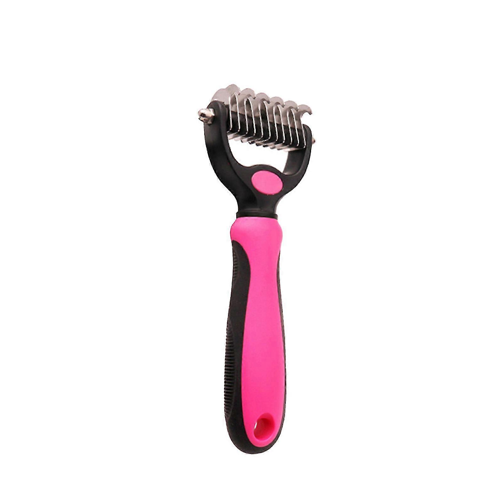 Deshedding Grooming Tool Dog Tangles Removing Deshedding Brush For Dog Fur Trimming