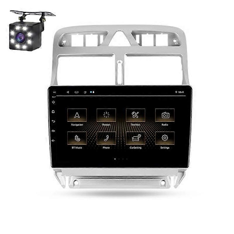 Android Radio For Peugeot 307 1 2001 - 2008 GPS Navigation Stereo Head Unit Dash Cam Carplay