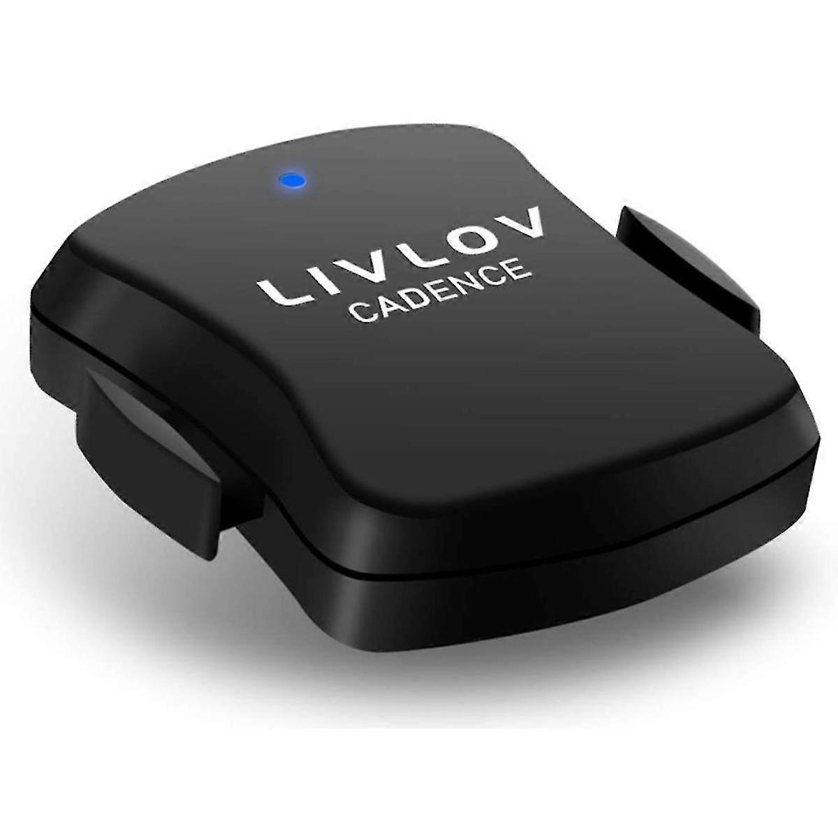 V4 Bicycle Rhythm Sensor,Bluetooth/ANT+ Bicycle Rhythm Sensor IP67 Waterproof for Elite Bike Computer