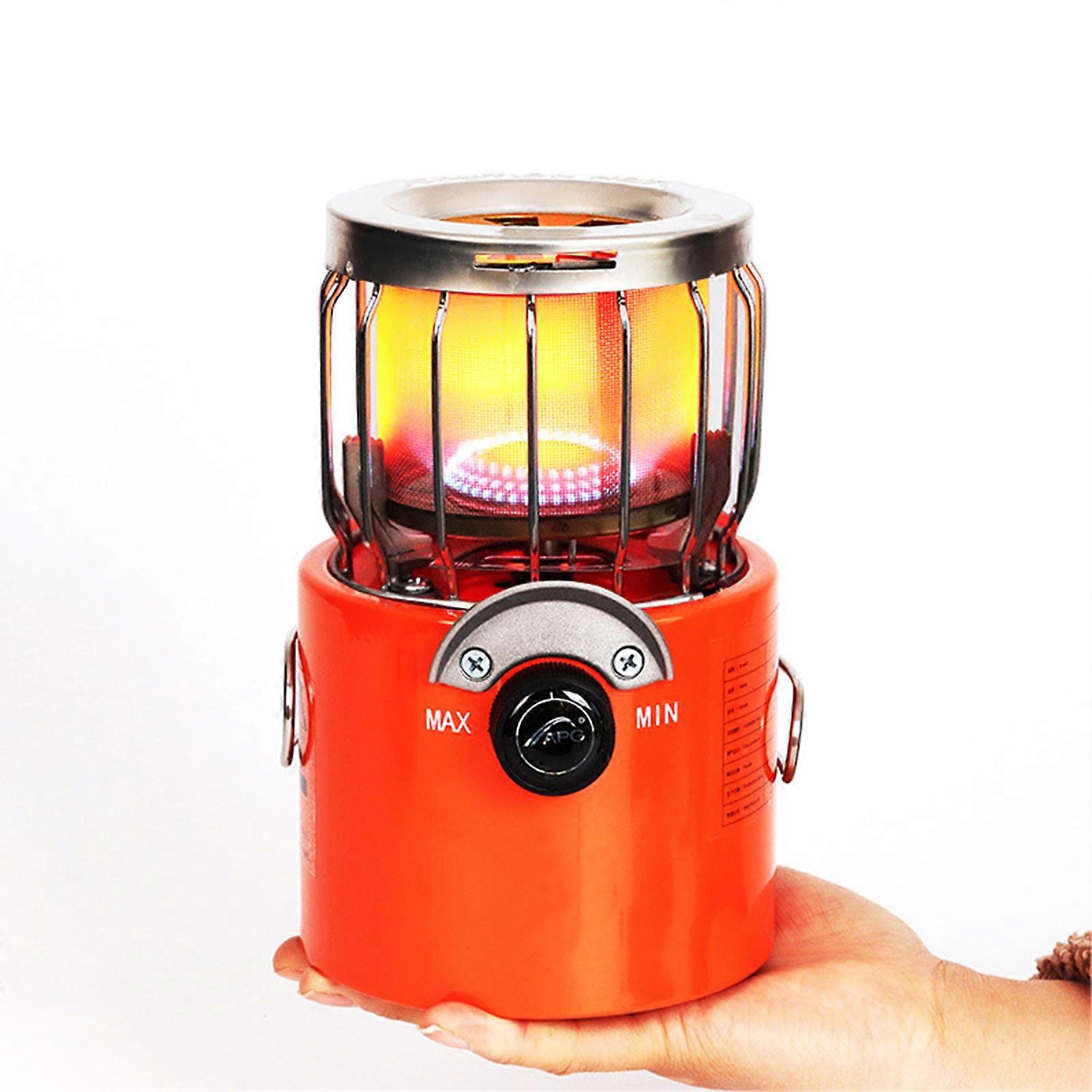 2000W Portable Mini Gas Heater Camping Stove Heating Cooker For Cooking Backpacking Ice Fishing Camping Hiking