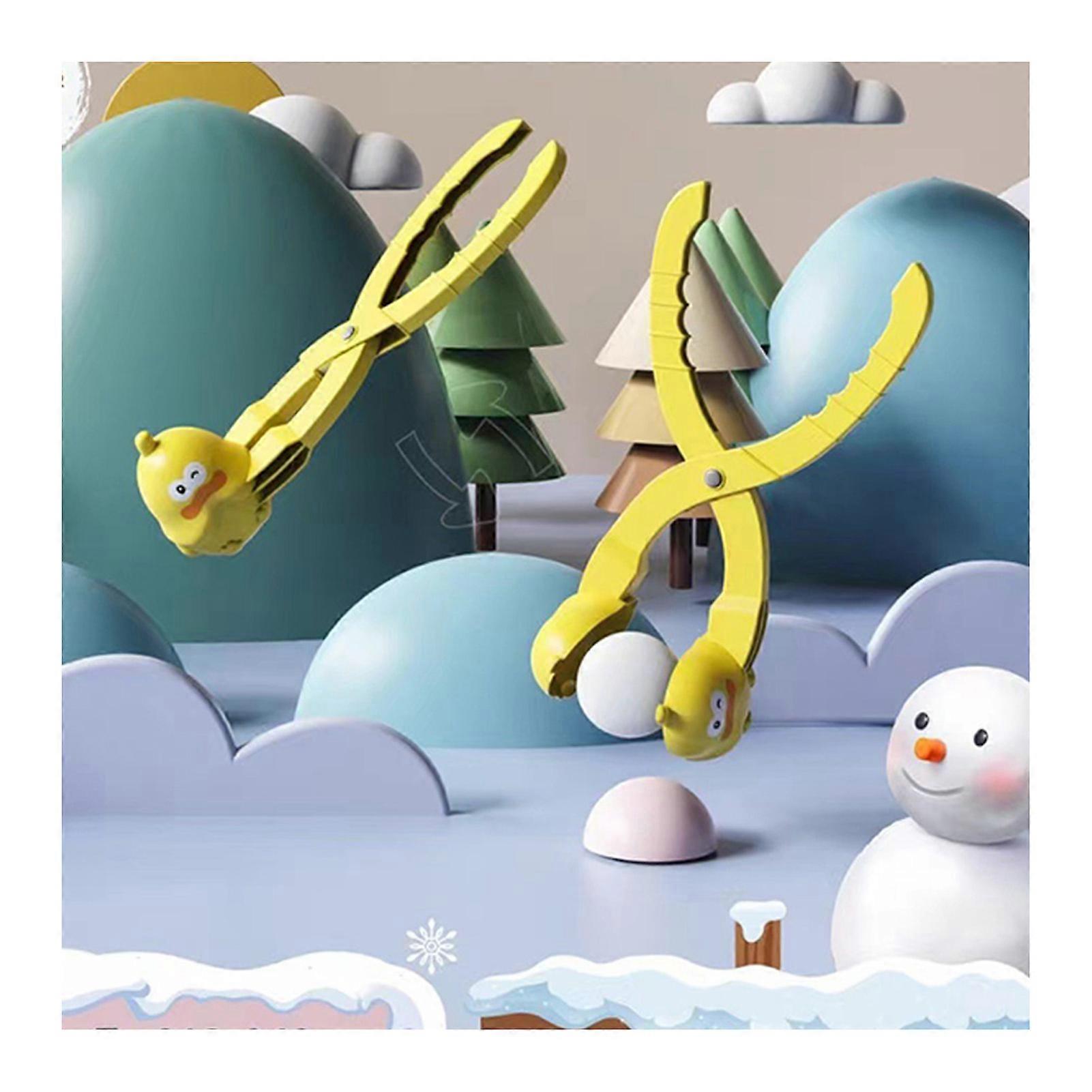 Cute Snowball Clip Snow Clay Ball Maker High Quality Durable Snowball Maker Tools for Outdoor Sand Snow Ball Mold Toys