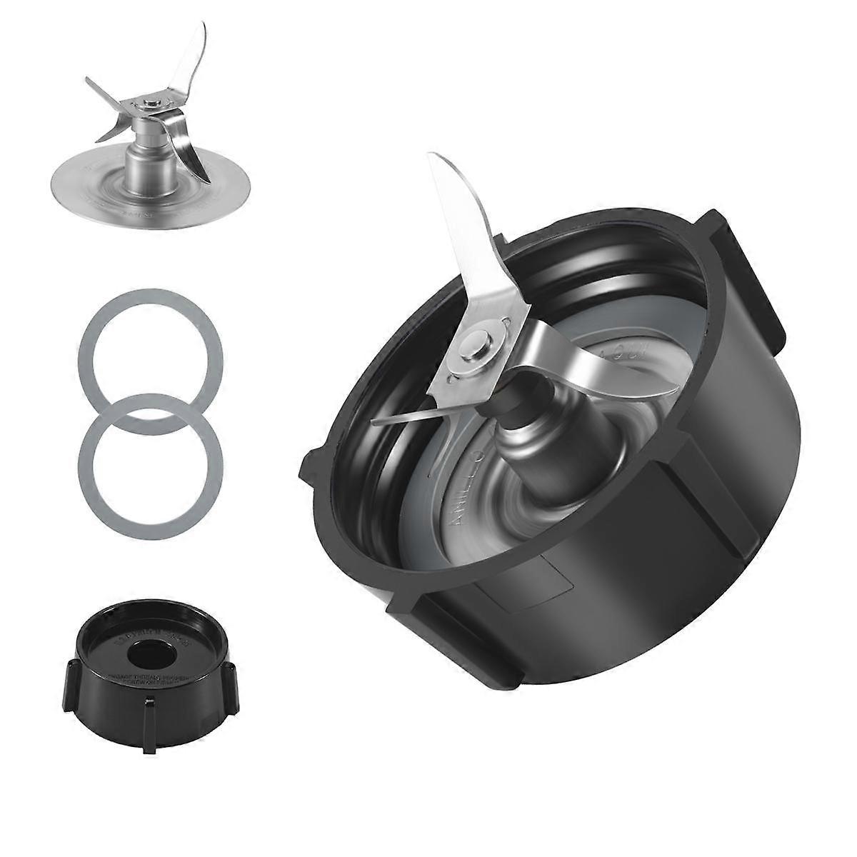 Replacement Parts for Osterizer Blender, 4 Point Blades Assembly with 2 Piece Rubber Seal Gasket 4961