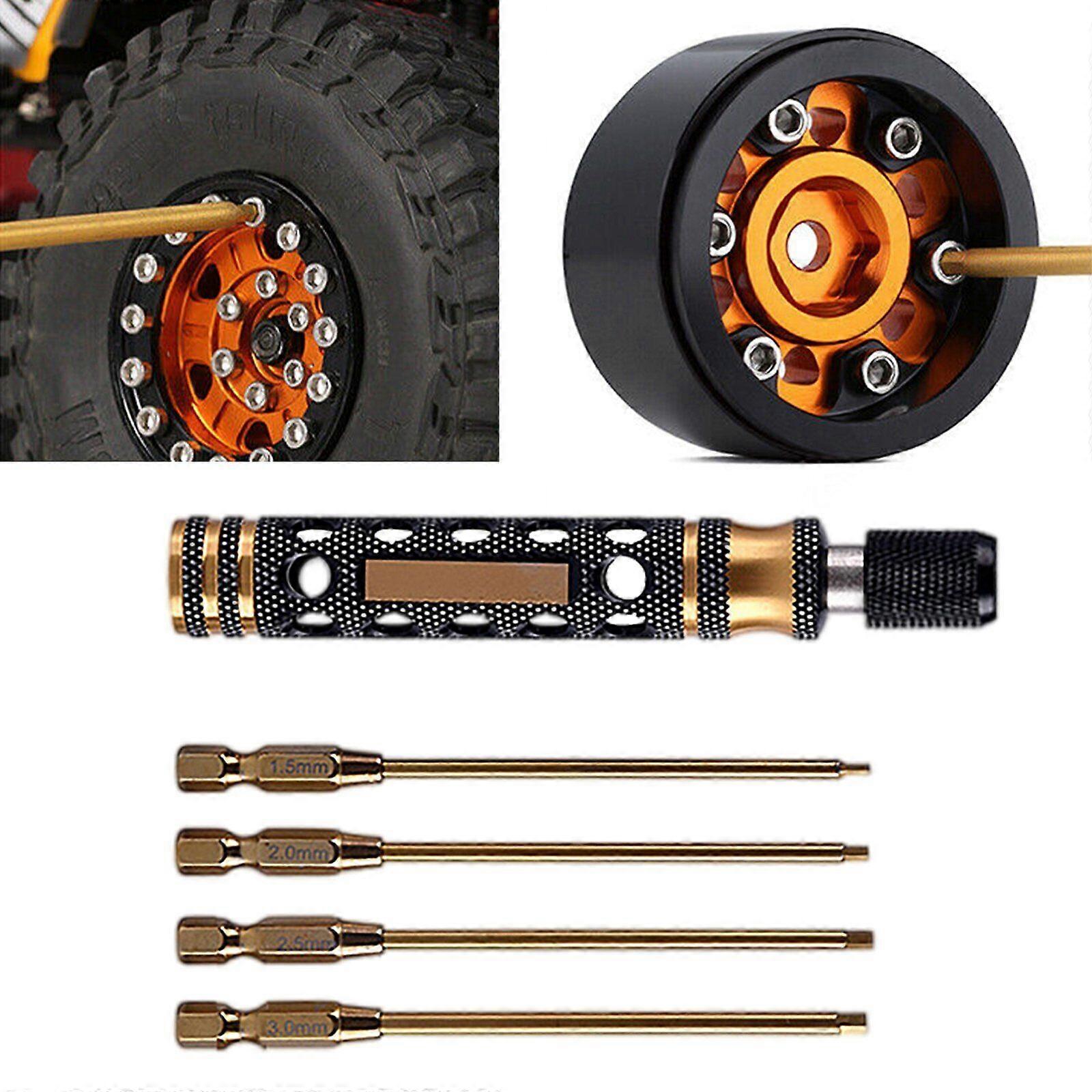 4Pcs/Set RC Tools Hexagon Screwdriver Repair Kits for RC Climbing Car FPV Drone FT