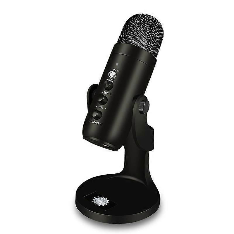 MU900 Condenser Microphone Studio Recording USB Microphone for PC Computer Streaming Video Gaming Podcasting Singing Mic Stand