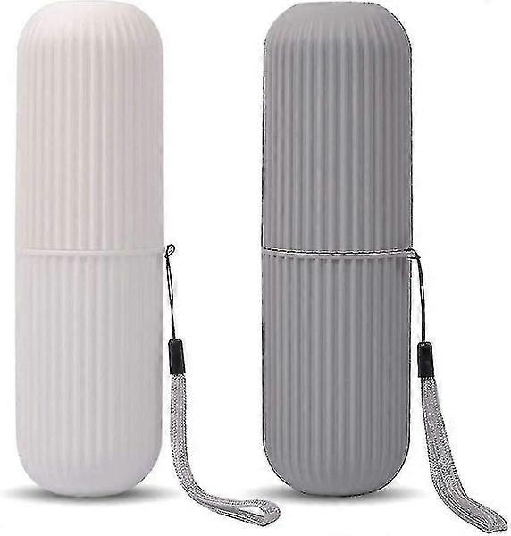 Toothbrush Travel Case Set for Children - 2 Pieces