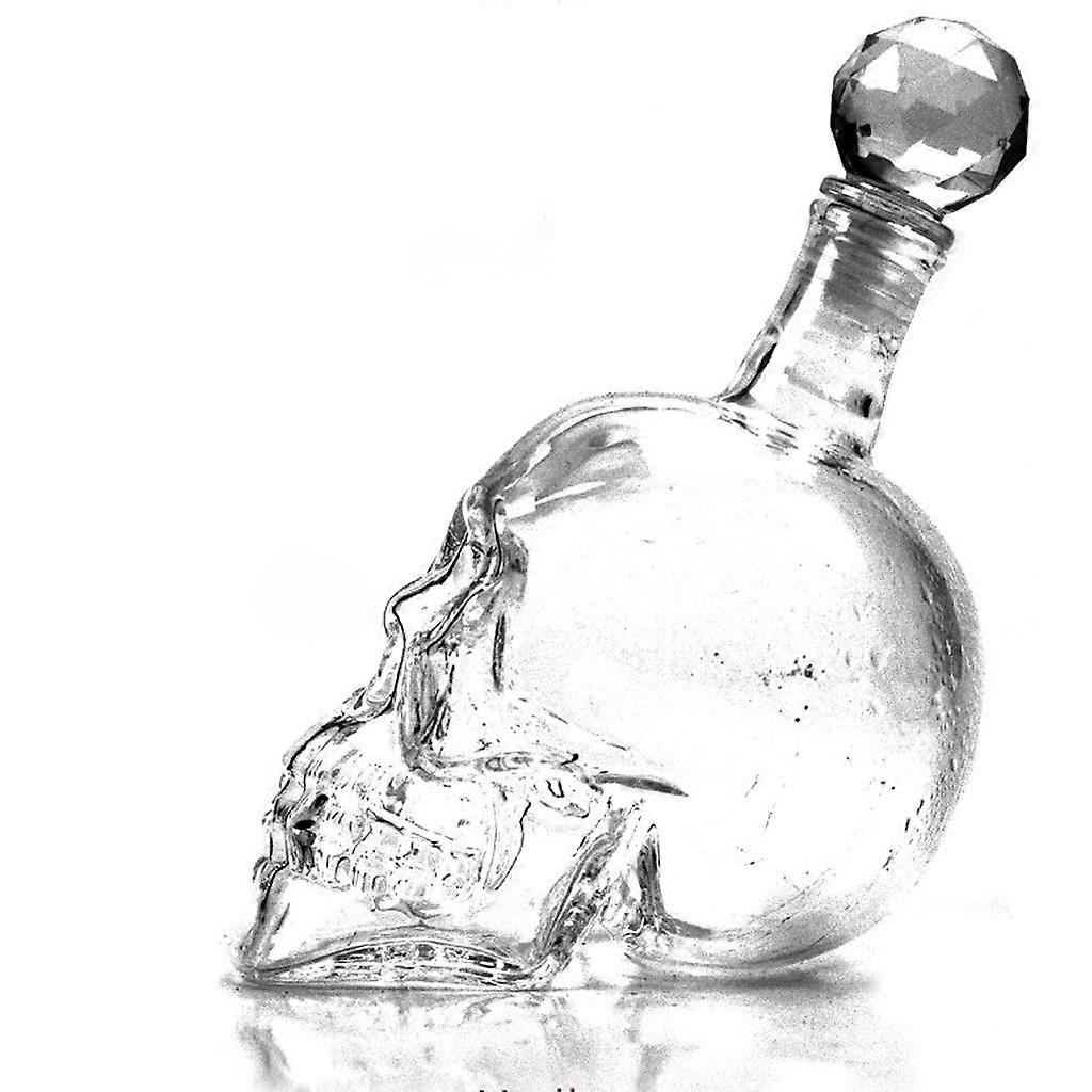 1000 ml Kristallschdel Kopf Wodka Whiskey Erschossen Glasflasche Trinken Hausbar Dekanter