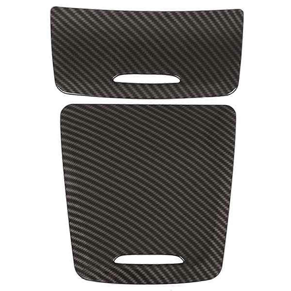 Center Console Storage Box Panel Trim Sticker Cover for A-Class W176 13-19 GLA X156 13-15 CLA C117