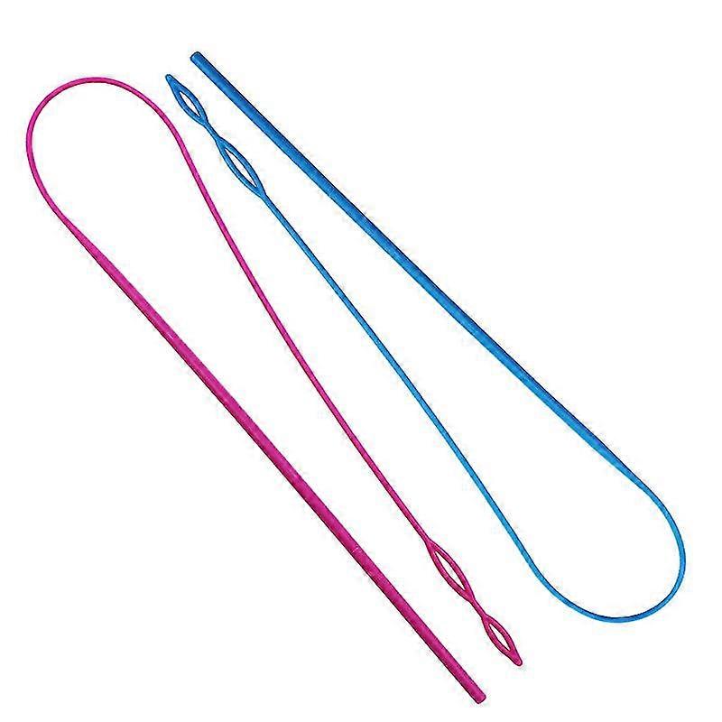 Flexible Drawstring Threader Tool (12pcs, Blue+pink)