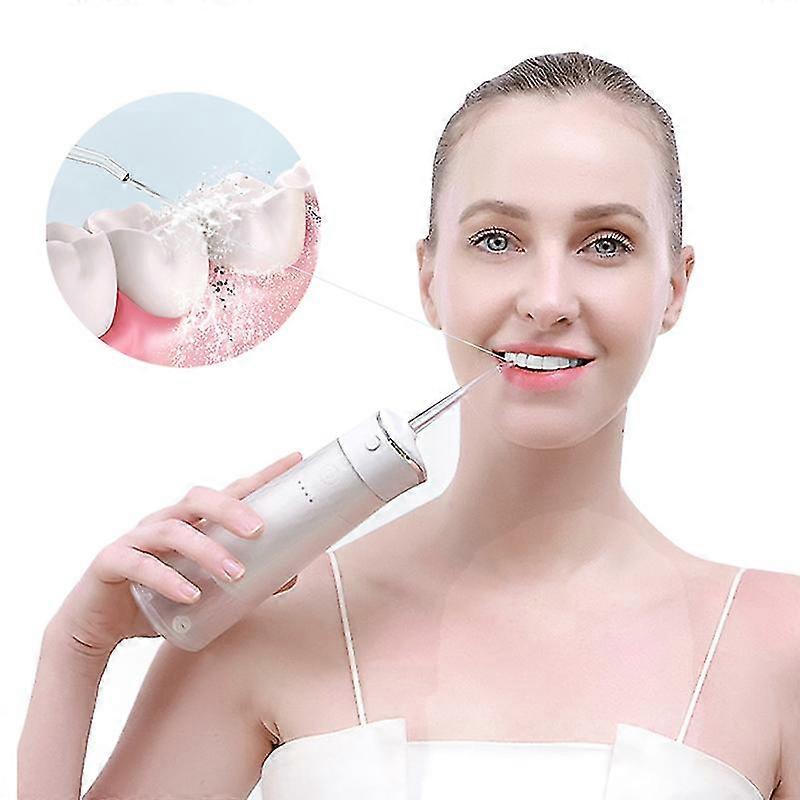 Cordless Water Flosser Portable Oral Irrigator Rechargeable Dental Floss Tooth Cleaner