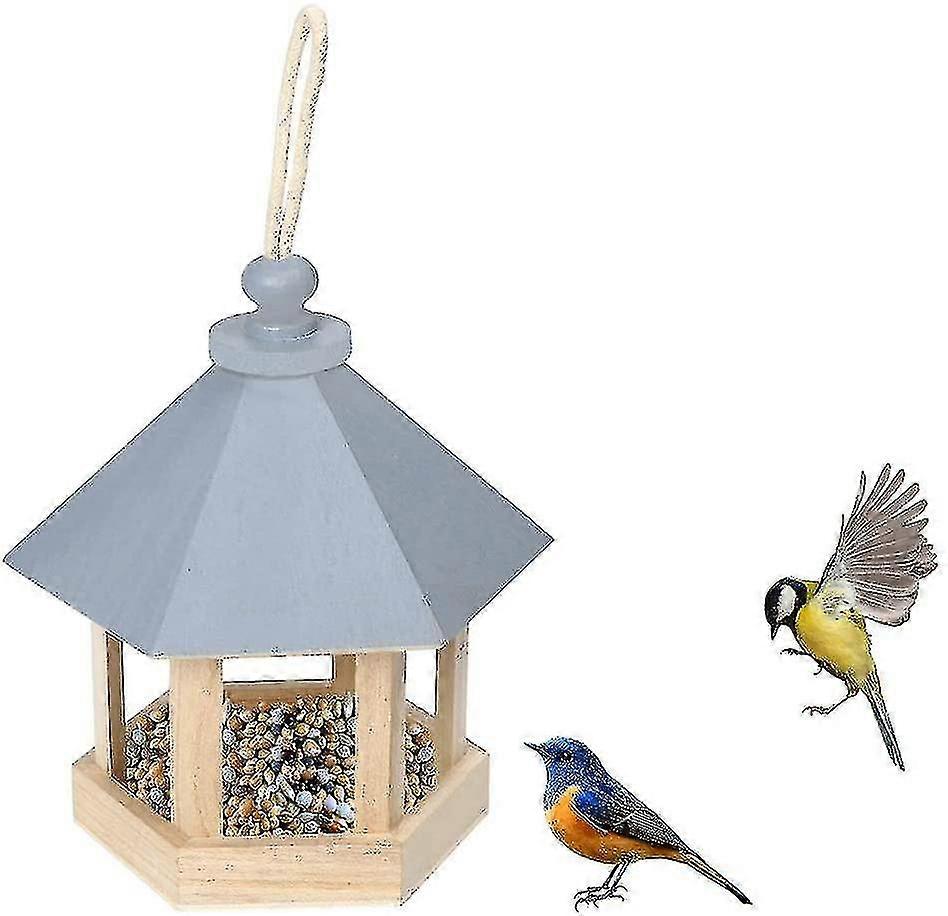 Novelty Hexagonal Carousel Arbour Pergola Bird Feeding Station