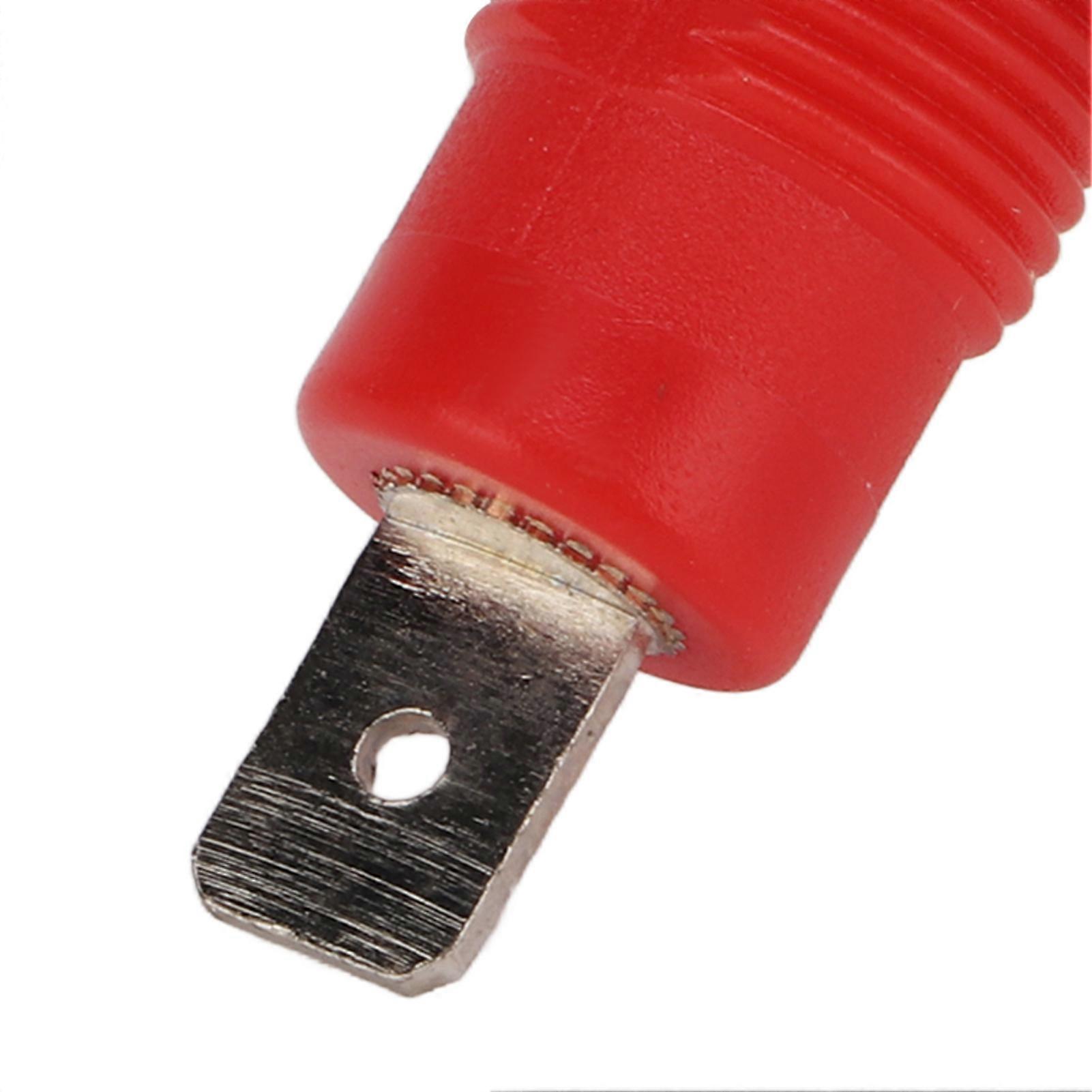 20Pcs/Set Banana Socket Female Connector 4mm/0.16in Brass Terminal Stable Current for Ships RVs TrucksRed