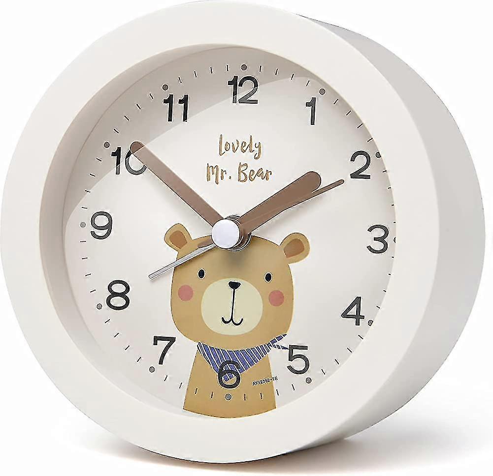 Alarm Clock, Analog Alarm Clock For Kids, Analog Quartz Alarm Clo