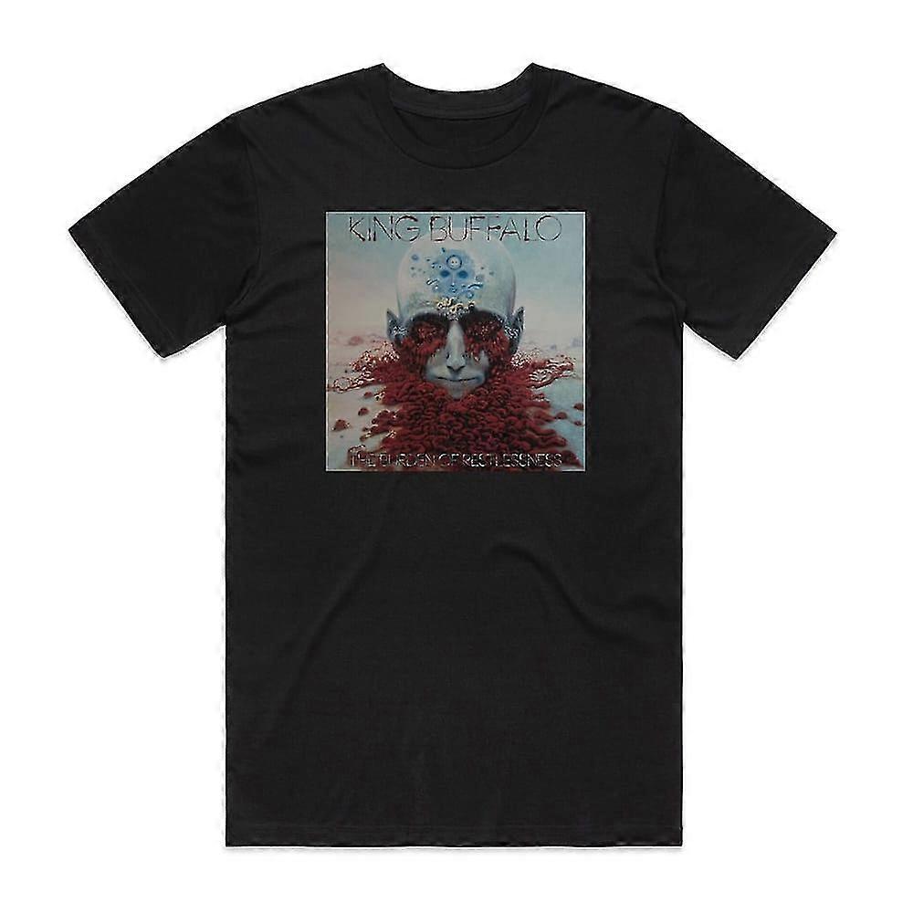 King Buffalo The Burden Of Restlessness Capa do álbum Camiseta Preto
