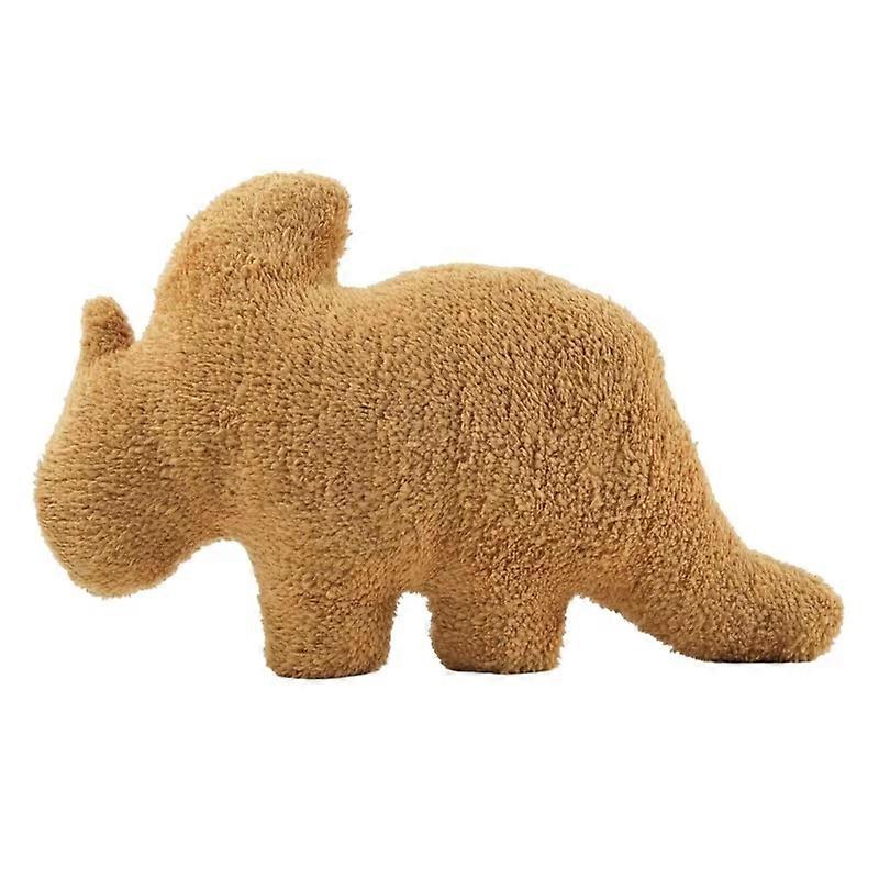 Chicken Nugget Plush Pillow Triceratops Dinosaur Stuffed Animal Plush For Kids