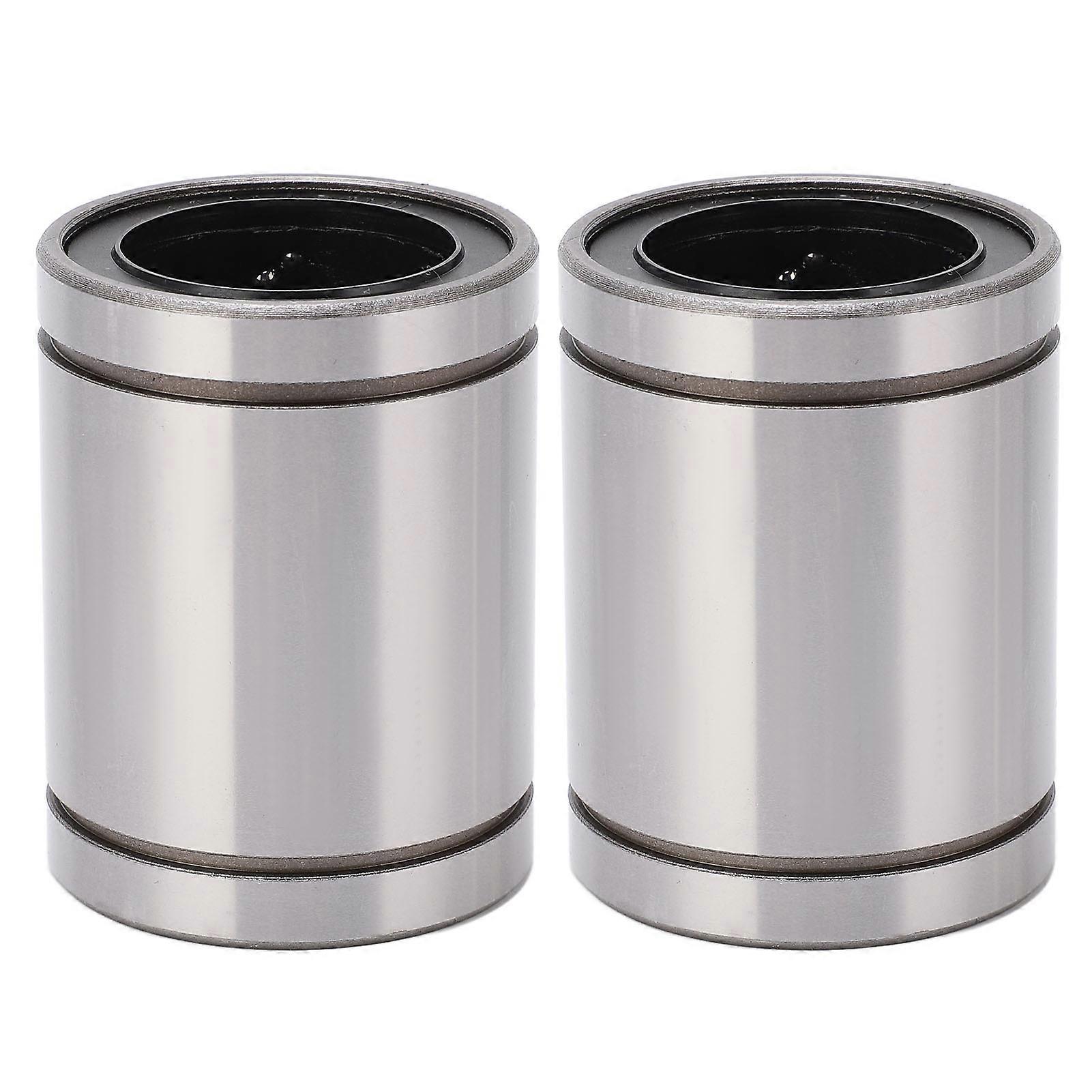 2kpl lineaariset kuulalaakerit teräksinen hiljainen nopea sylinteri lineaarilaakerit 3D-tulostimiin ja kaiverruskoneisiin