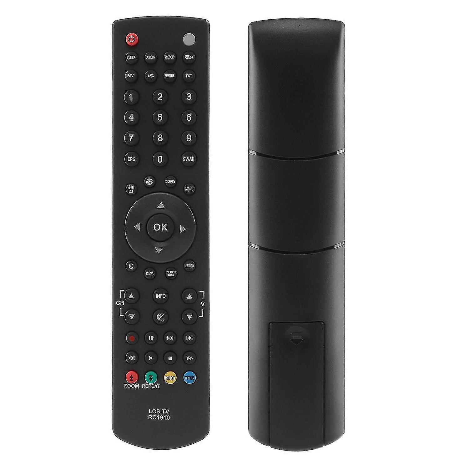 New Remote Control Rc1910 Suitable For Toshiba Sharp Celcus Finlux Luxor Polaroid Telefunken Bush Digihome Smart Tv Replacement