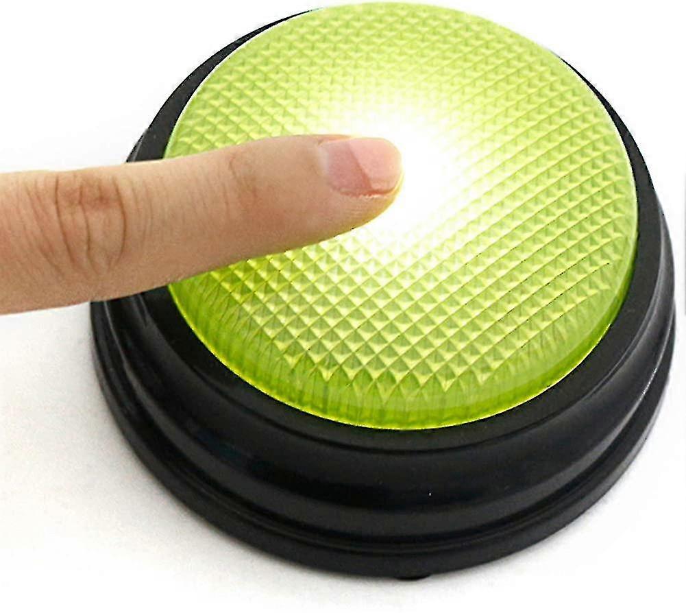 Voice Recorder Button, Recordable Talking Button Game Buzzers With Led Function