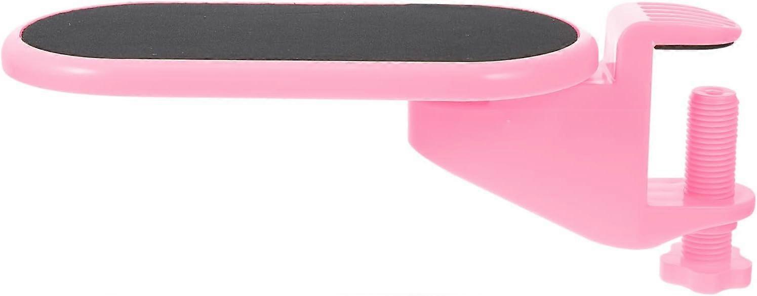 1pc Arm Rest Bracket Rotating Stand Laptop Wrist Support Wrist Braces Adjustable Clamp Rotating Keyboard Wrist Rest Support Pad Keyboard Pad Pink