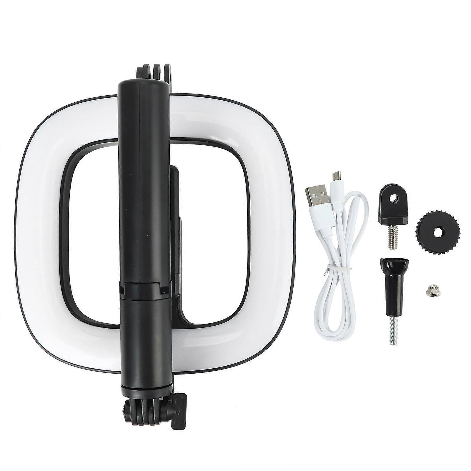 Selfie Stick with Light Student Teacher Online Class Live Wireless Bluetooth TripodSquare