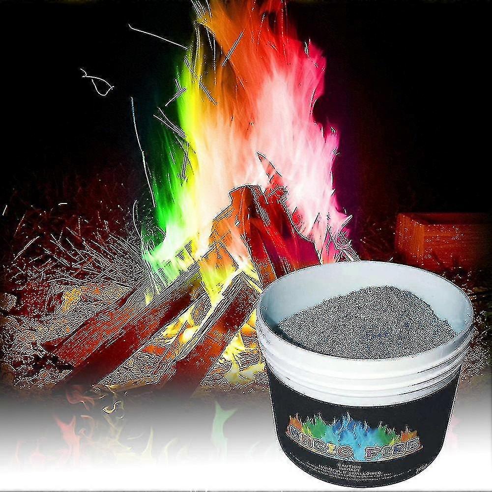 500/300/100 / 50g تغيير لون النار مسحوق اللهب الأسرة في الهواء الطلق حزب الشاطئ التخييم