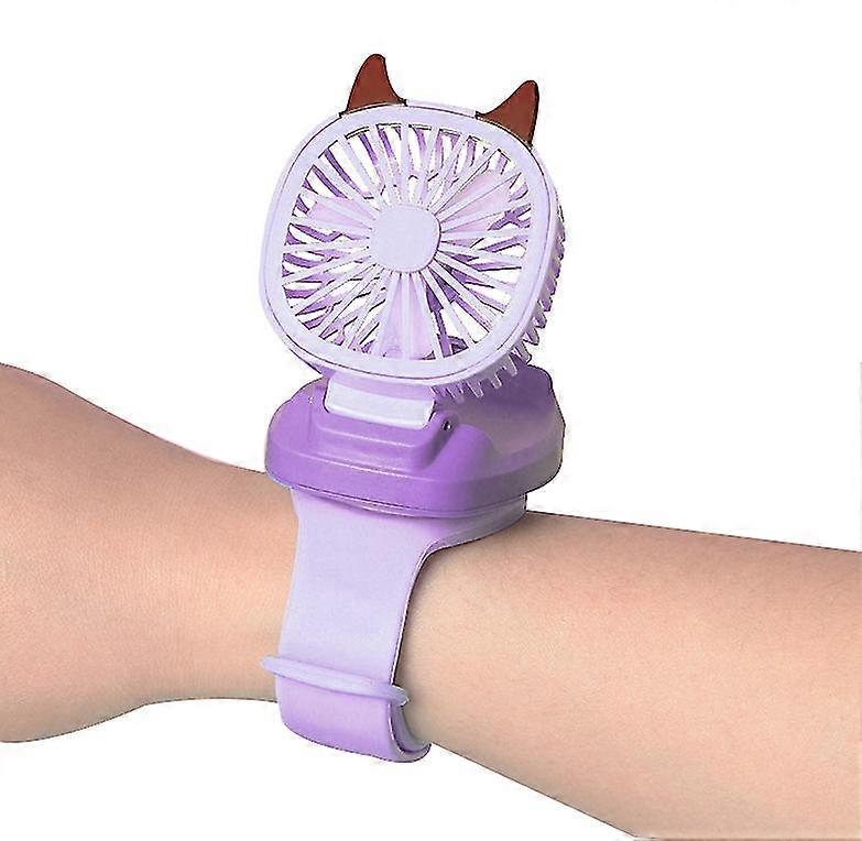 Mini Watch Fan For Kids Portable Usb