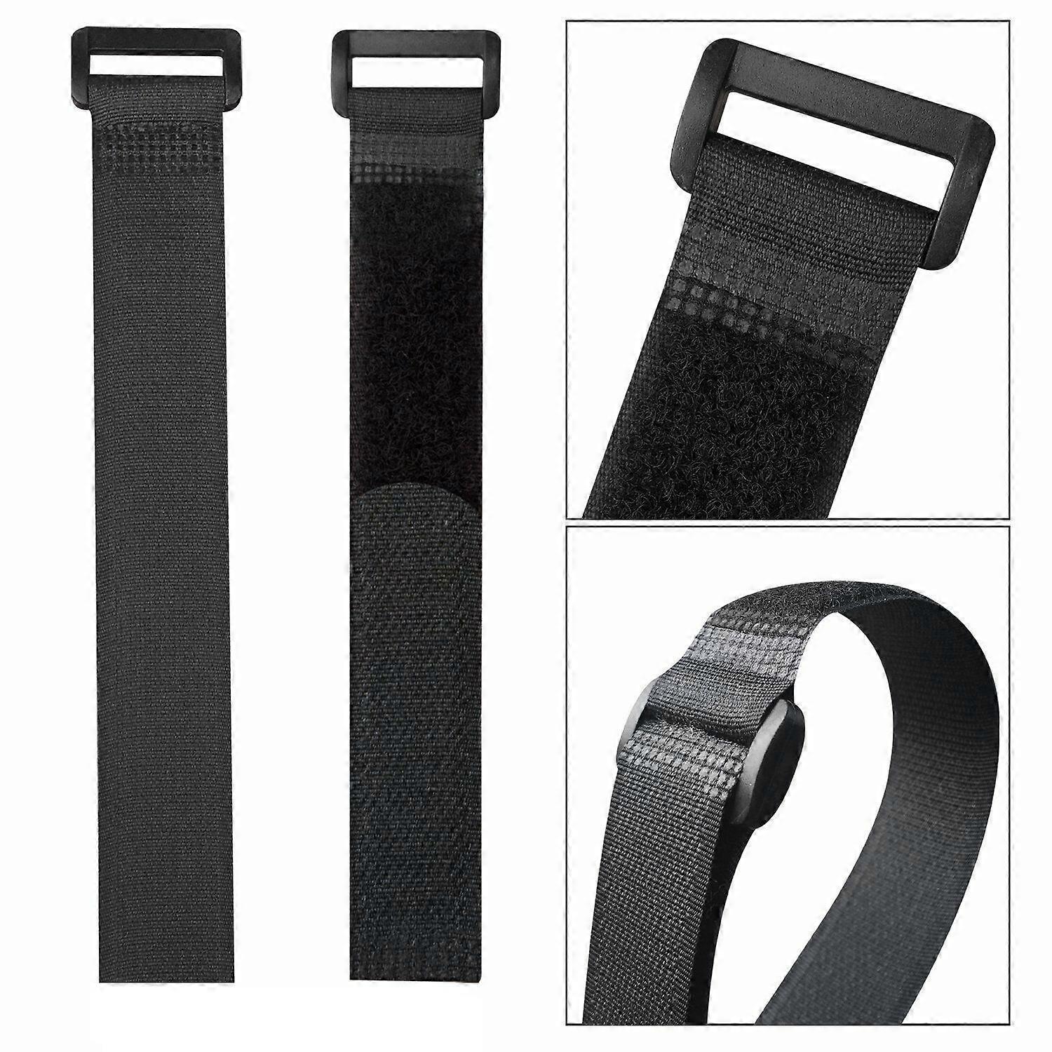 10kpl 8 tuuman itseliimautuvat uudelleenkäytettävät nailonkoukku- ja silmukkakiinnityshihnat