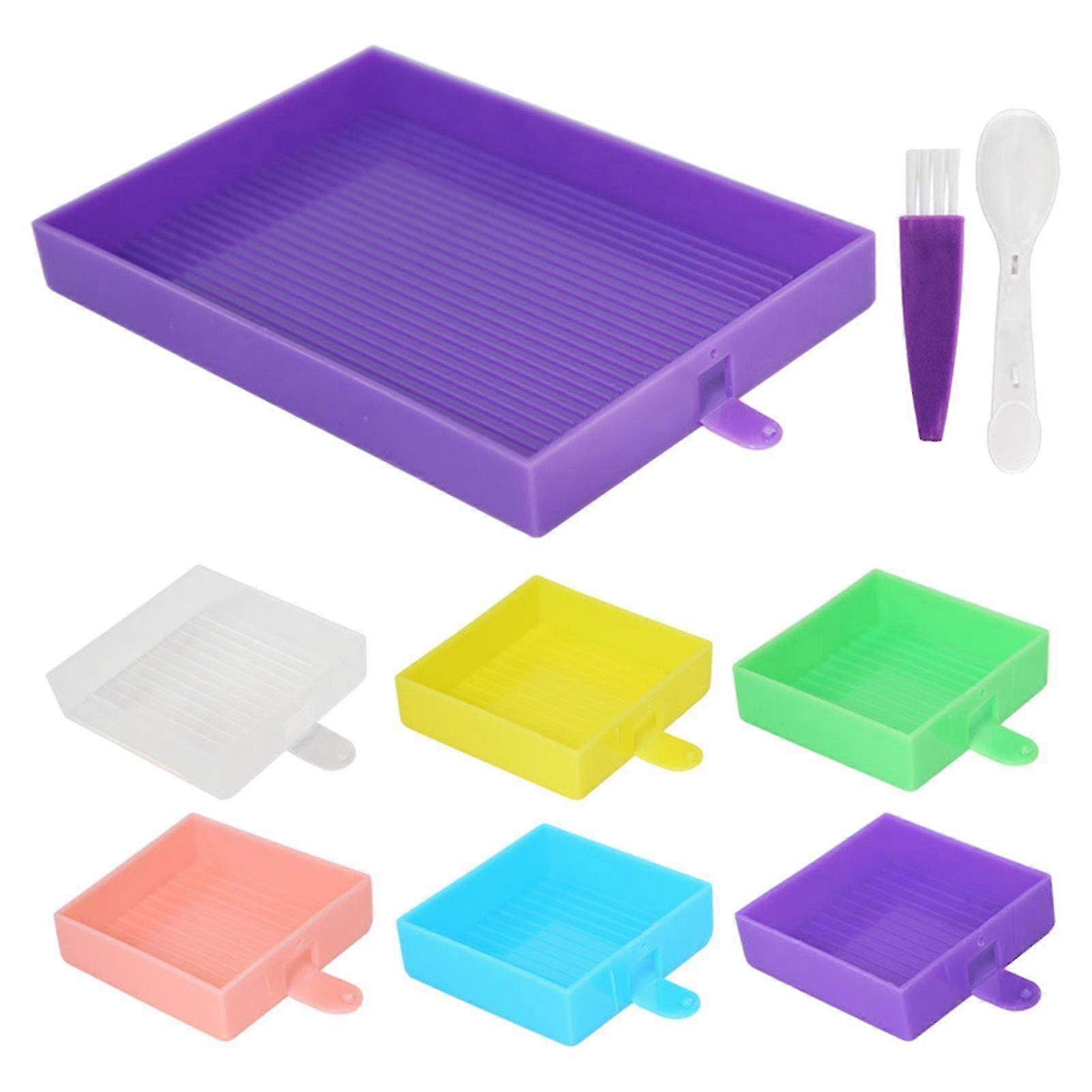 9 pcs Bead Storage - Convenient Diamond Accessories Painting Tray Reusable Sorting