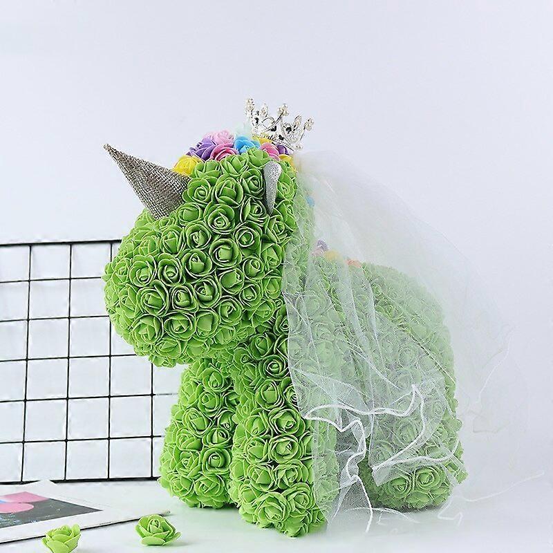 造花40cmローズベアガールフレンド記念日クリスマスバレンタイン'結婚披露宴の贈り物のための誕生日プレゼント