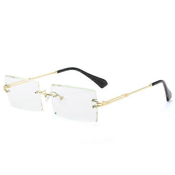Women's Trimmed Square Sunglasses