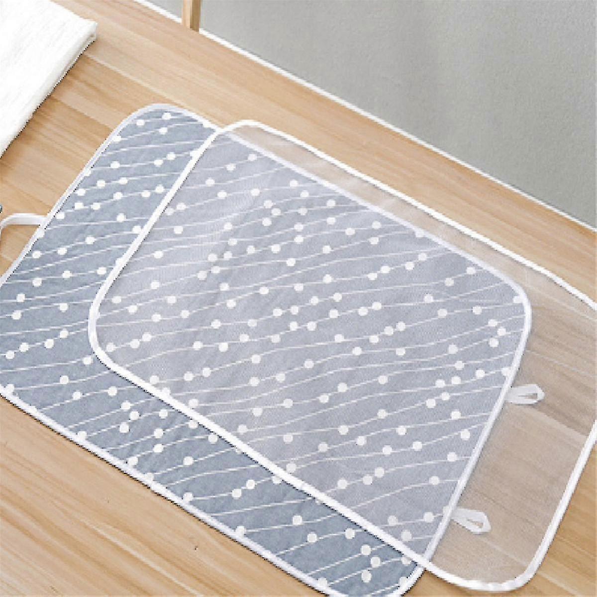 High Temperature Resistant Portable Folding Ironing Pad,desktop Heat Insulation Ironing Cloth,mesh Mat Anti-scald Pad