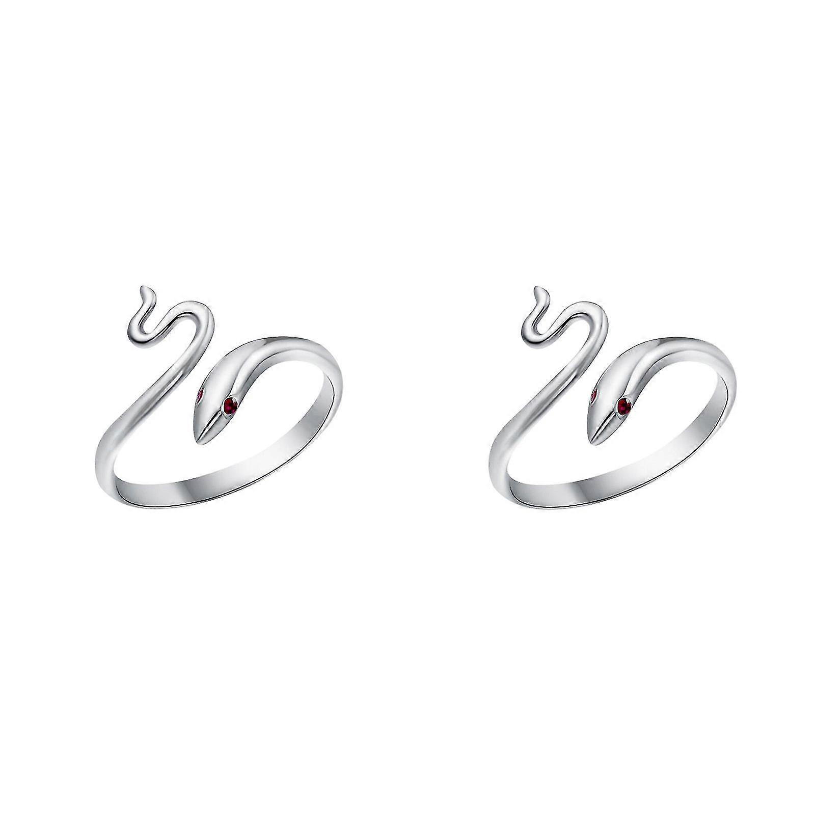 Justerbar strikning Loop Hæklet Loop Strikning Tilbehør Strikning Ring 2pc