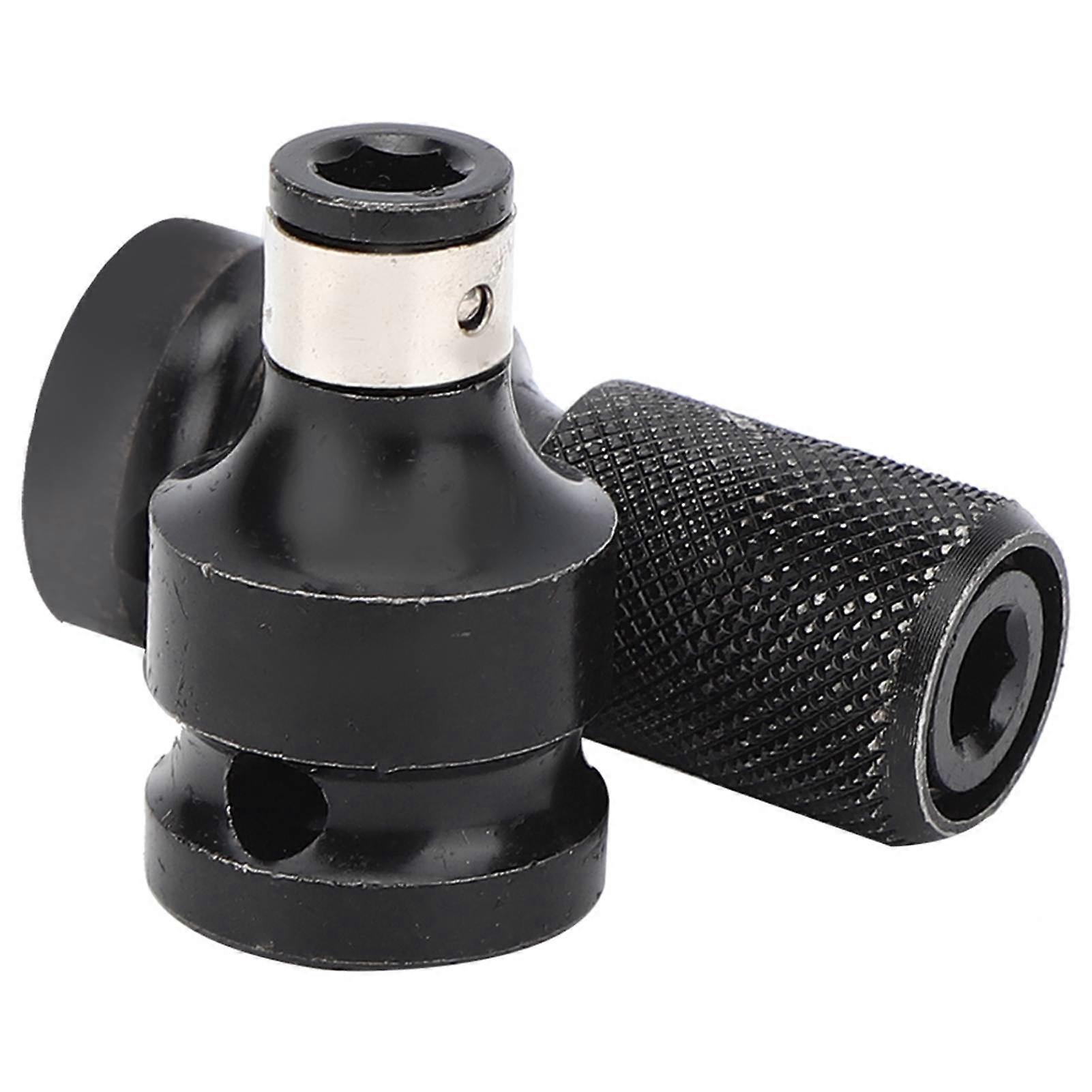 1/2 1/4 Inch Wrench Hex Shank Chuck Conversion Kit Square Change Socket Adapter Conversion