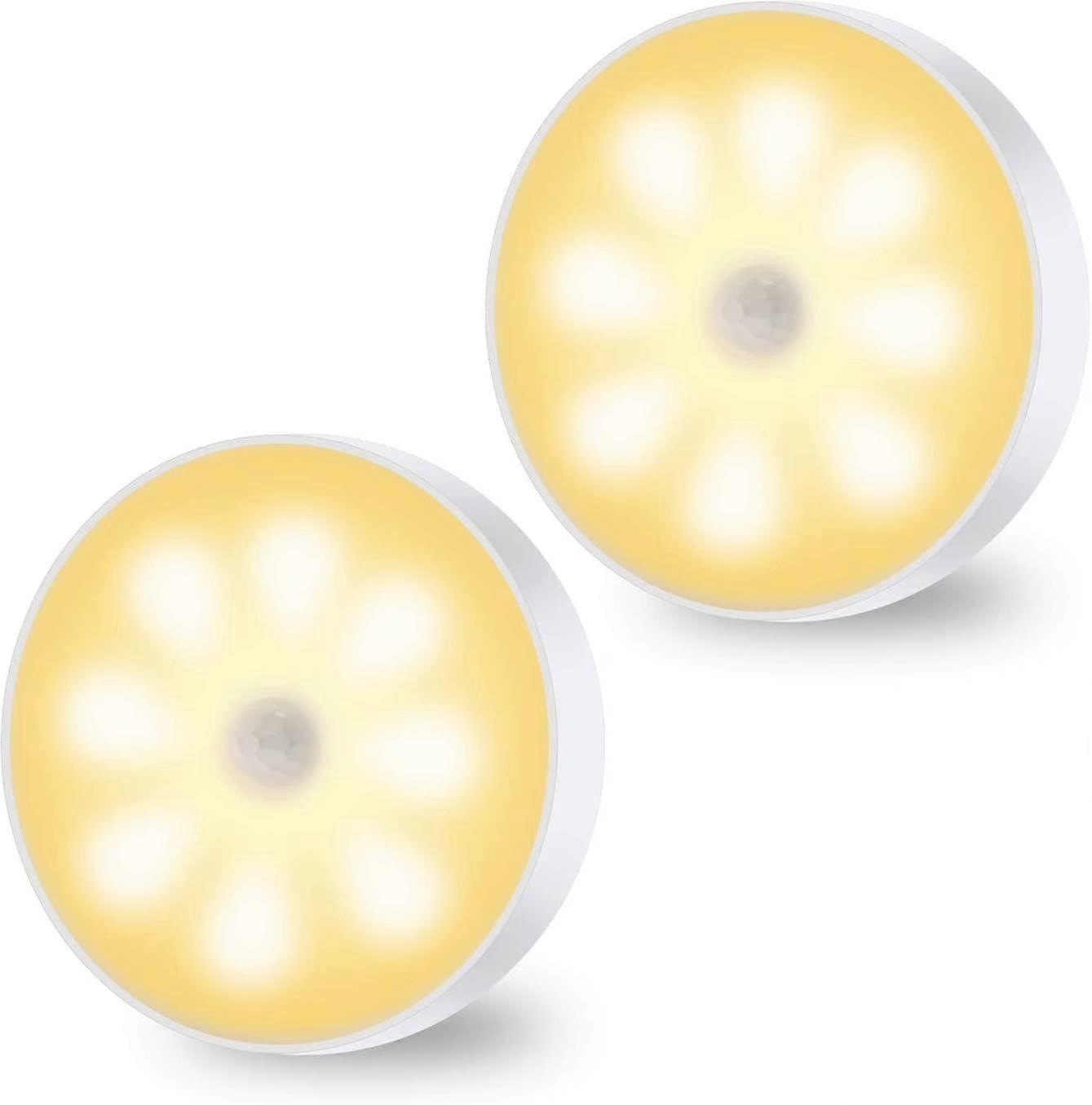 Led Night Light Wall Lamp/cabinet Light/usb Charging Induction Wireless Night Gift