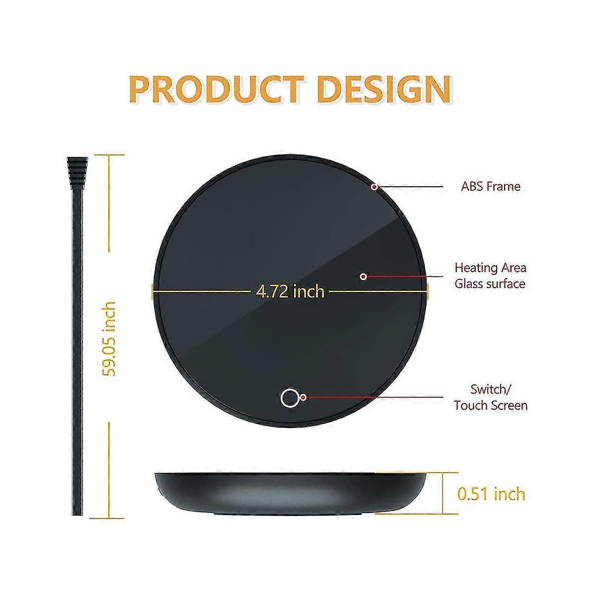 Electric Coffee Heater, Intelligent Coffee Heater For Desk, Mug Heater With Two Temperature Setting