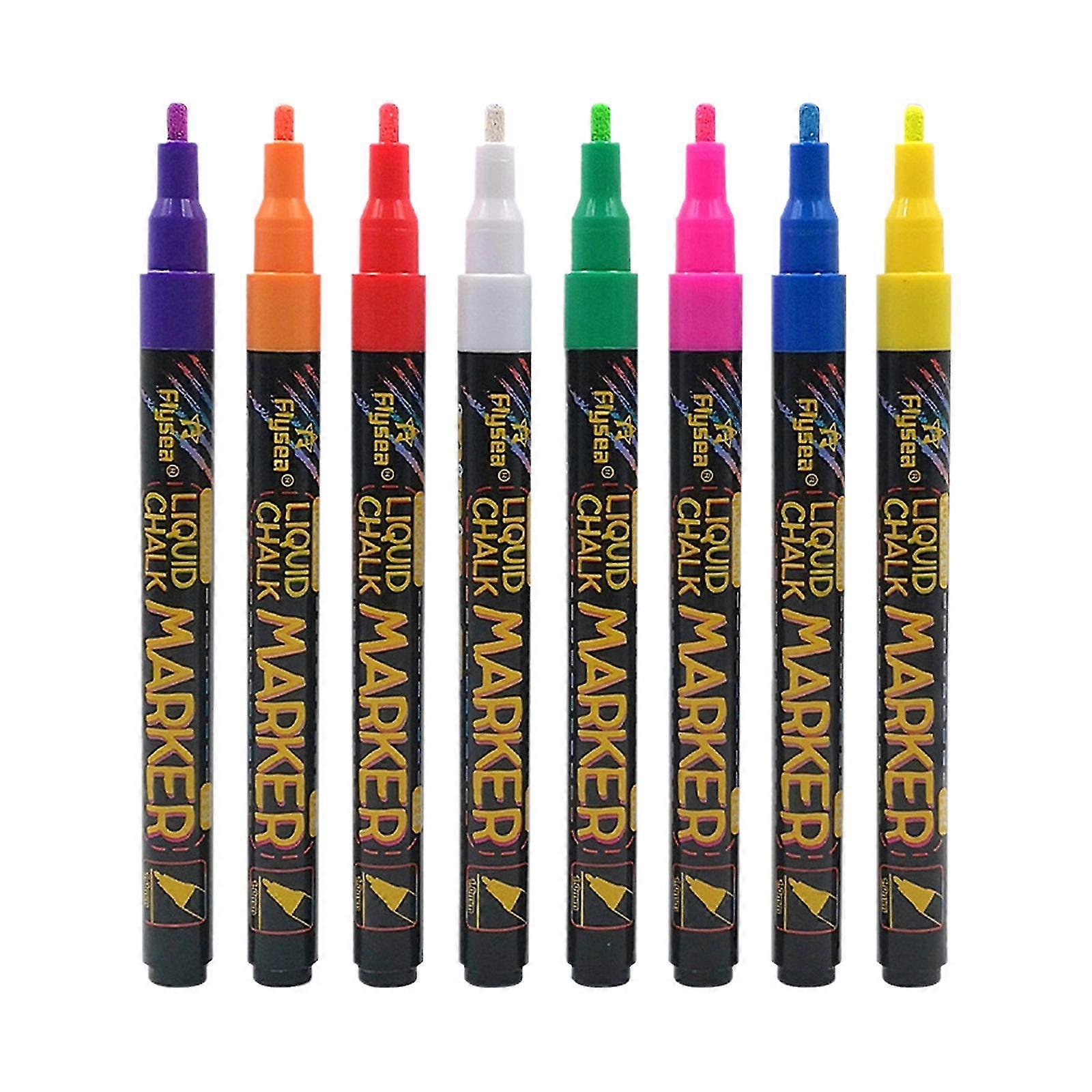 Pack Of 8 Liquid Chalk Markers