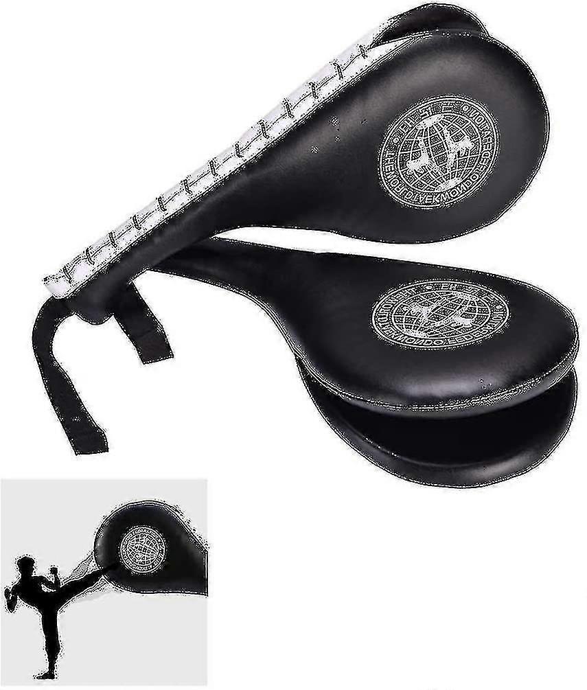 1 paire de Taekwondo Double Kick Pad, Cible Tae Kwon Do Karaté Kickboxing Entraînement Kicking Pad Pract