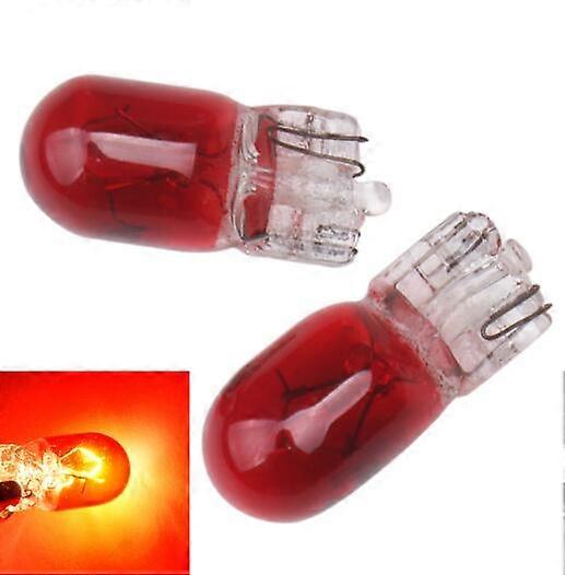 10/20pcs t10 halogen w5w 194 158 wedges 12v 5w xexon lamp warm white amber instrument car light reading car light clearance lamp