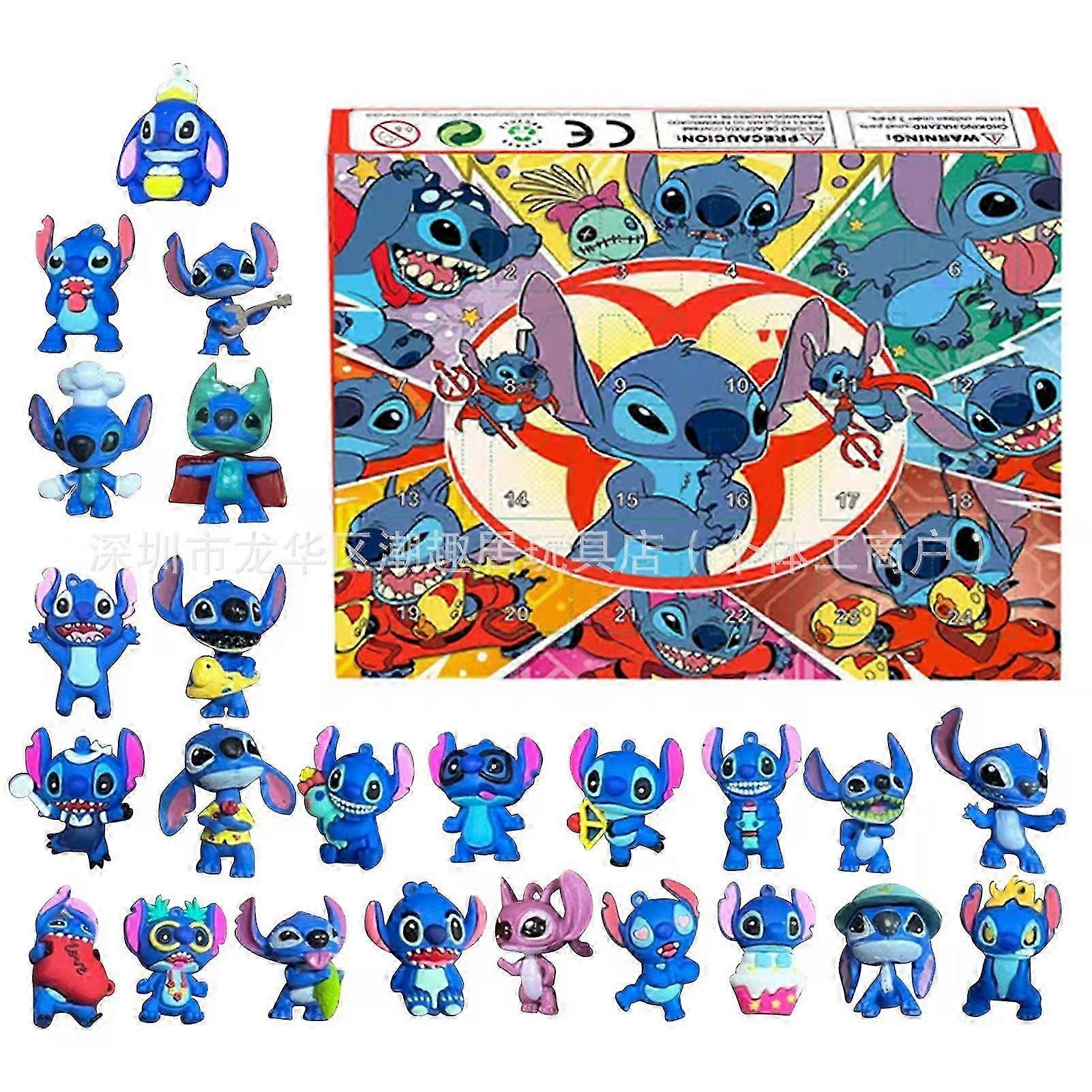 Christmas Advent Calendar 2024 Stitch Christmas Advent Calendar Blind Box 24 Christmas Countdown Gift Ornamentschrui20