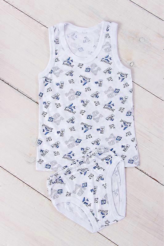 Boys’ Underwear Set – Printed Cotton Knit Tank & Briefs, Any season, HC 9688-002V