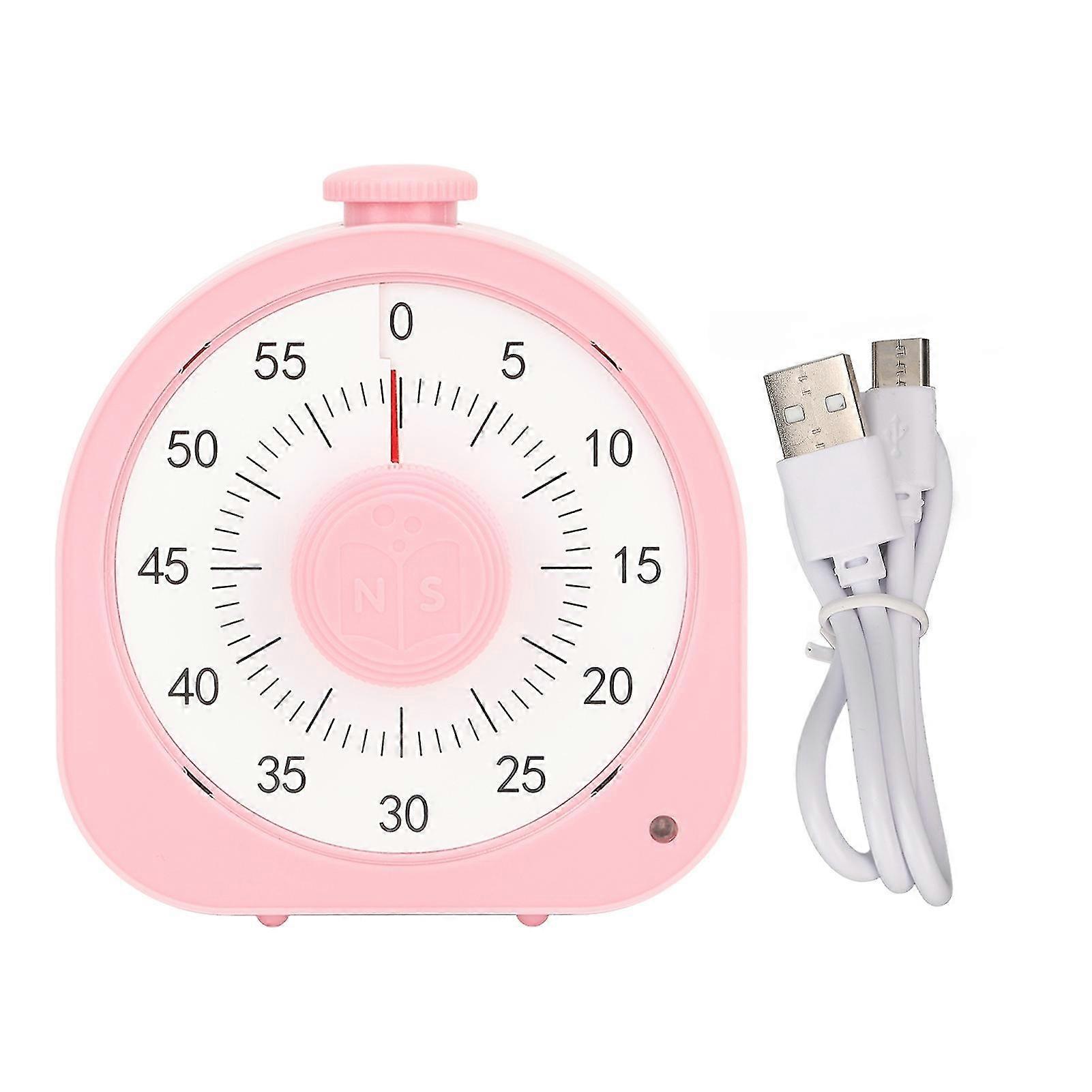 60 Minute Visual Timer For Kids Adults With Two Reminder Modes Focusing Mode Classroom Timer For Home School Work