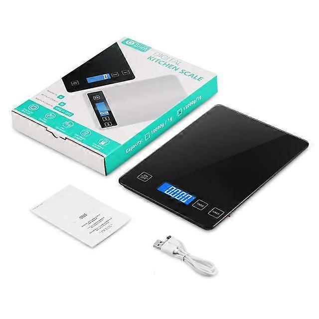 AMIR Precision Electronic Scales Mini USB Balance Digital Gram Cooking Food LCD Display Scales For Kitchen Cooking 15kg