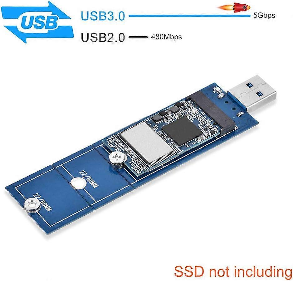 cablecc Adattatore da USB 3.0 a 2230 2242 M.2 NVME M-Key