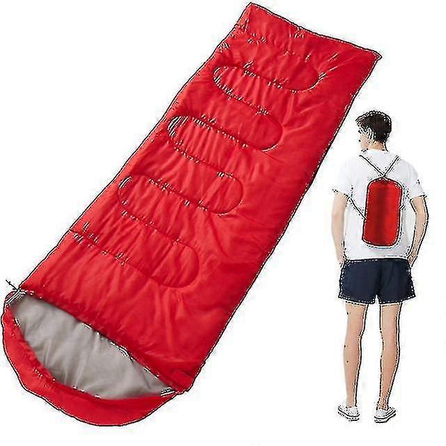 Sovsäck Ultralätt Camping Vattentät Sovsäckar Förtjockad Vinter Varm Sovsäck Vuxen